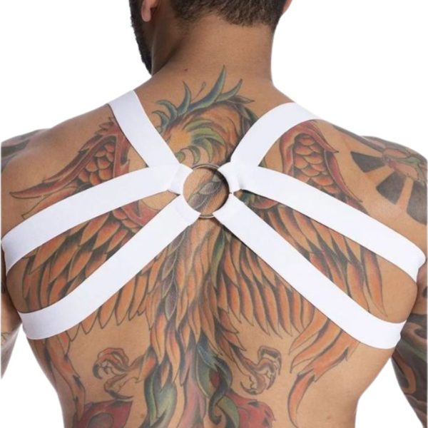 Harness Elastico Branco