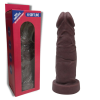Capa Peniana Marrom Em Cyber Skin 19×4,5cm
