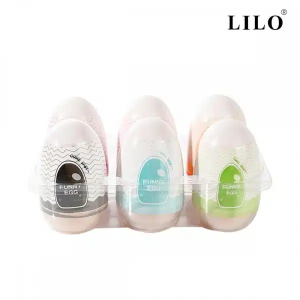 Egg Funny Masturbador FUNNY EGG em Cyberskin Elevando o Prazer Masculino - Image 4