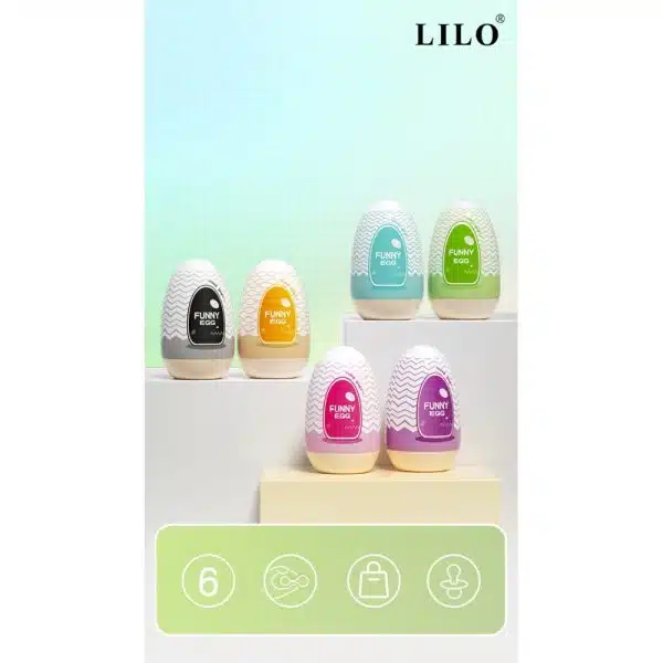 Egg Funny Masturbador FUNNY EGG em Cyberskin Elevando o Prazer Masculino - Image 10