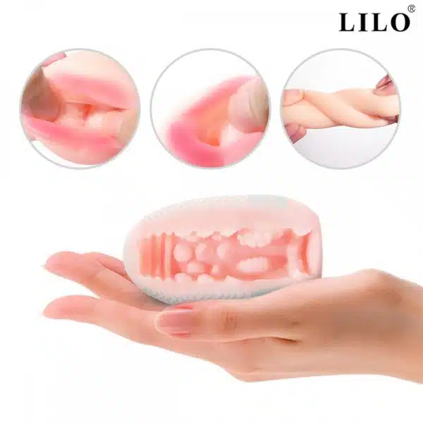 Egg Funny Masturbador FUNNY EGG em Cyberskin Elevando o Prazer Masculino - Image 12