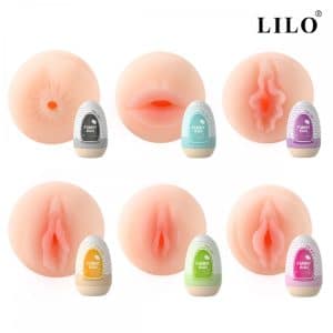 Egg Funny Masturbador FUNNY EGG em Cyberskin Elevando o Prazer Masculino- Vip MIX