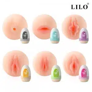 Egg Funny Masturbador FUNNY EGG em Cyberskin Elevando o Prazer Masculino- Vip MIX