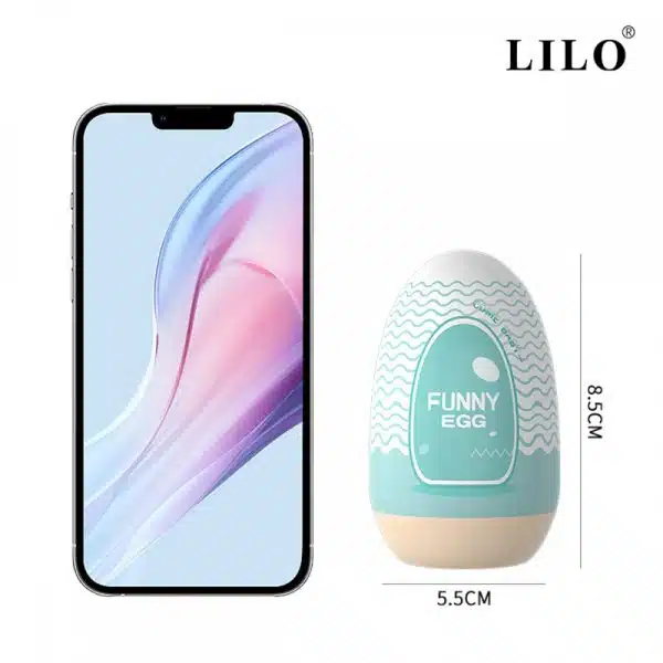 Egg Funny Masturbador FUNNY EGG em Cyberskin Elevando o Prazer Masculino - Image 6