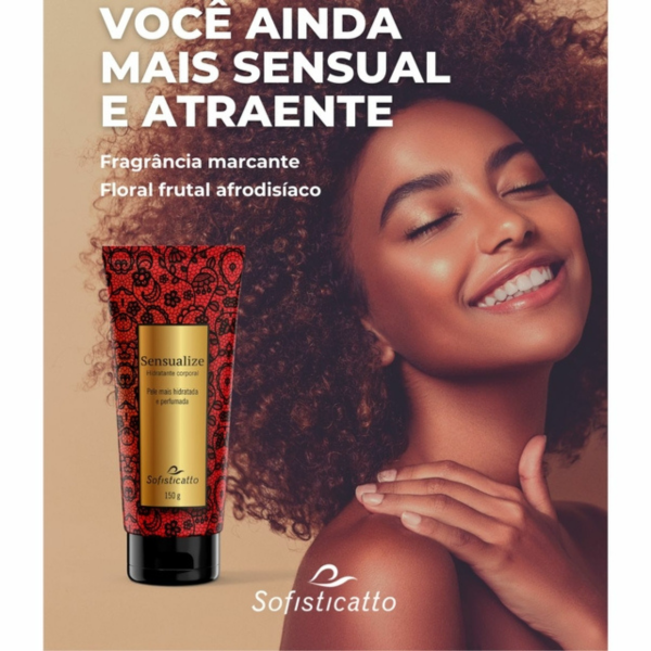 Loção Hidratante Corporal Sensualize 150ml Experimente a Sensualidade - Image 4
