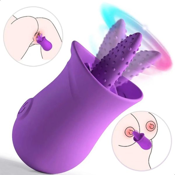 Vibrador Clitóris C/ Língua Estimuladora - Prazer Absoluto - Imagem 2