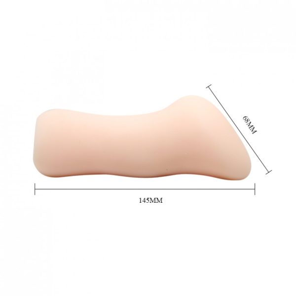 Masturbador masculino simulador de sexo vaginal feito de CyberSkin - MA163 Vip Mix