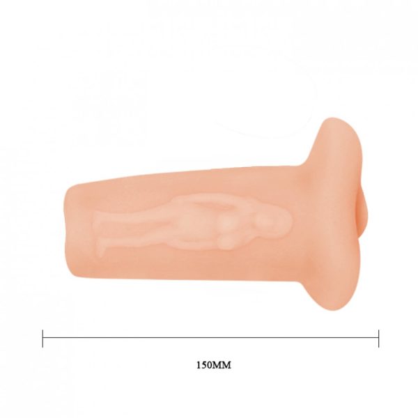 Masturbador masculino simulador de sexo vaginal feito de CyberSkin - MA164