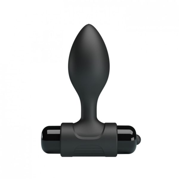 Plug anal pequeno em silicone macio com cápsula vibratória removível - PL06 VIP MIX