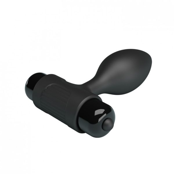 Plug anal pequeno em silicone macio com cápsula vibratória removível - PL06 VIP MIX