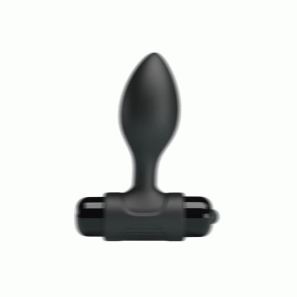 Plug anal pequeno em silicone macio com cápsula vibratória removível - PL06 VIP MIX