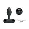 Plug anal pequeno em silicone macio com cápsula vibratória removível - PL06 VIP MIX