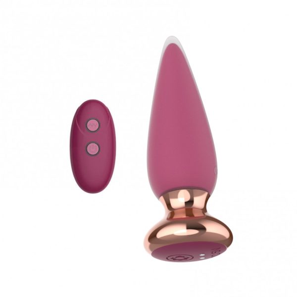 Plug anal vibratorio. Com 10 modos de vibração - PL096 Vip Mix