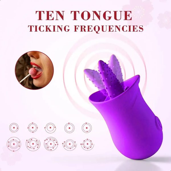 Vibrador Clitóris C/ Língua Estimuladora - Prazer Absoluto - Imagem 7