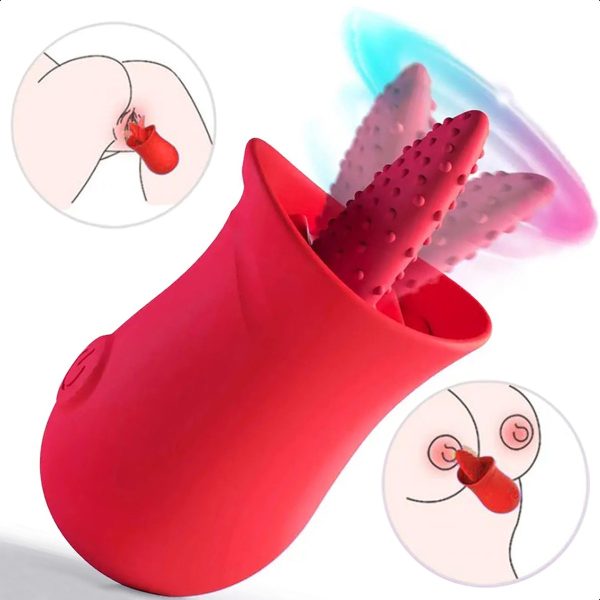 Vibrador Clitóris C/ Língua Estimuladora - Prazer Absoluto - Imagem 8