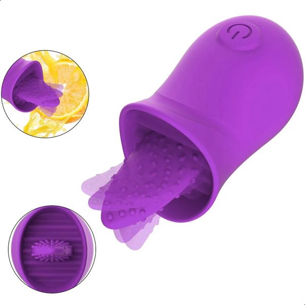 Vibrador Clitóris C/ Língua Estimuladora - Prazer Absoluto - Imagem 5