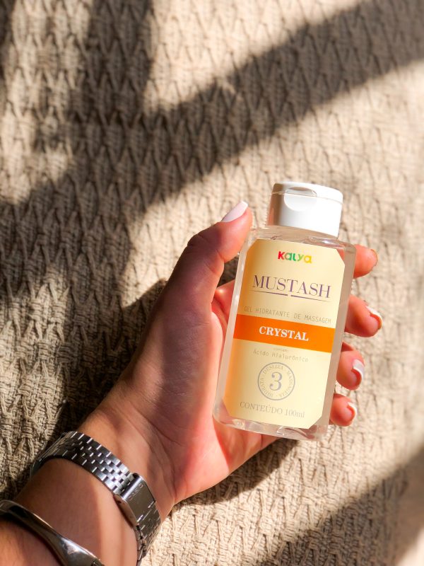 Mustash Crystal - Lubrificante à base de água- munas moda intima