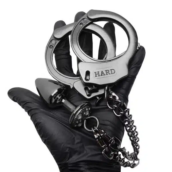 Algemas X Plug Anal Cravejado P Onix HA146P- Hard