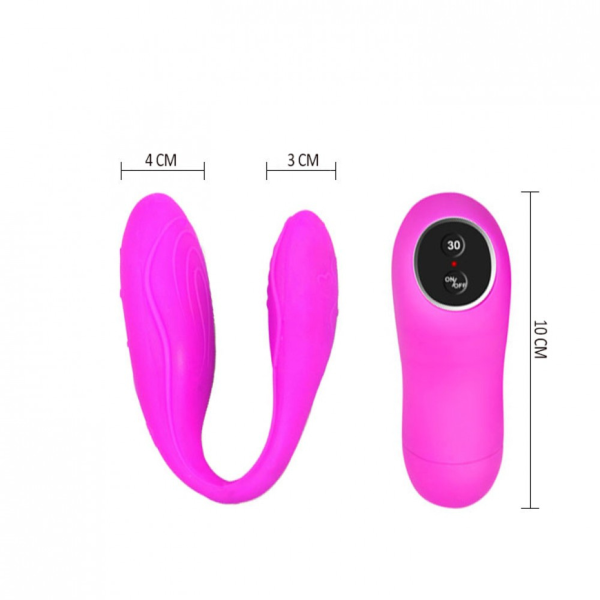 Vibrador para Casal com Controle Wireless 30 Modos de Vibração - Image 4