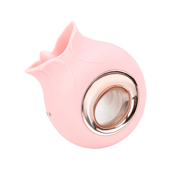 Estimulador de Clitóris com Língua em Formato de Rosa - Prazer Intenso com Design Moderno e Discreto - Image 2