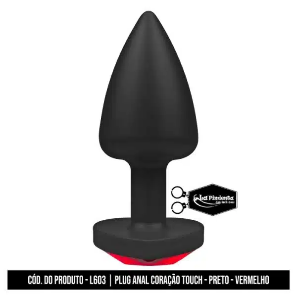 Plug anal Soft Touch Fantasias sexuais com glamour Acessório sexual para casais Preliminares intensificadas Segurança e prazer anal Design sofisticado de plug anal Sensibilidade aumentada na região anal Lubrificação para uso de plug anal Higienização de acessórios sexuais La Pimienta produtos eróticos Exploração de prazer anal Acessórios sexuais em polímero Masturbação com plug anal Dupla penetração facilitada Plug anal para homens e mulheres
