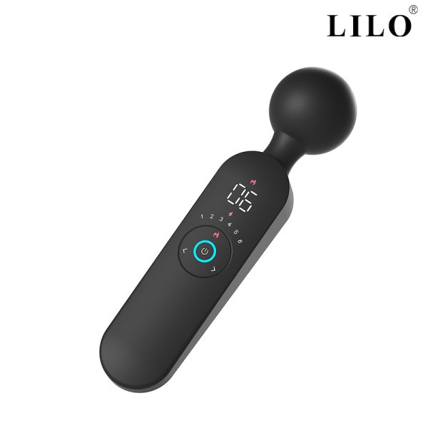 Massageador Varinha Mágica Vibração Velocidade Aquecimento Relaxamento Autocuidado Massagem USB recarregável Ergonômico Luxuoso Personalizado Bem-estar Ponta flexível Conforto