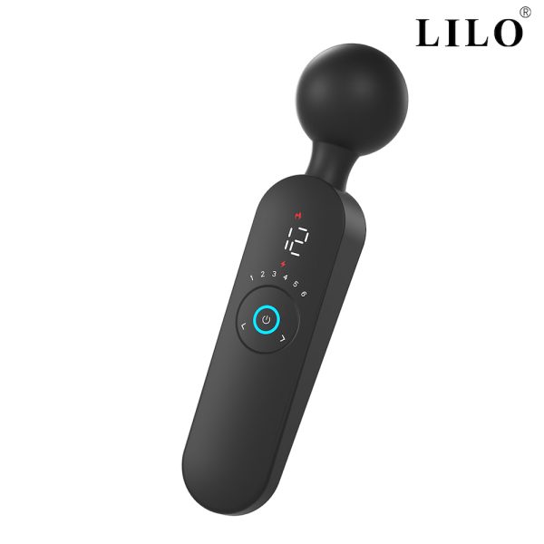 Massageador Varinha Mágica Vibração Velocidade Aquecimento Relaxamento Autocuidado Massagem USB recarregável Ergonômico Luxuoso Personalizado Bem-estar Ponta flexível Conforto