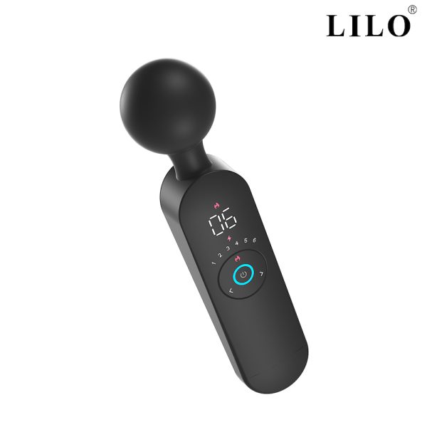 Massageador Varinha Mágica Vibração Velocidade Aquecimento Relaxamento Autocuidado Massagem USB recarregável Ergonômico Luxuoso Personalizado Bem-estar Ponta flexível Conforto