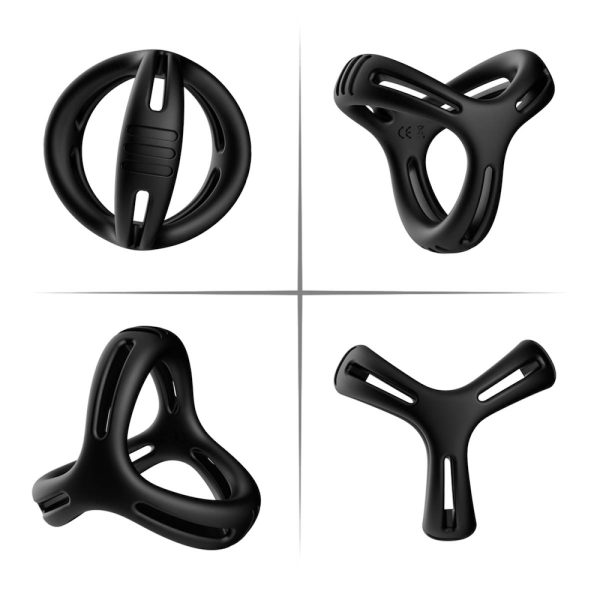 Anel peniano em silicone Prolongamento da ereção Controle da ejaculação Estimulação clitoriana Orgasmos múltiplos Acessório sexual para casais Intensificação do prazer Ereção mais firme Silicone de alta qualidade Saúde sexual masculina Brinquedo erótico para casais Experiência sexual intensificada Conforto e segurança sexual Acessório íntimo masculino Melhoria na vida sexual