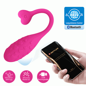 Bullet Fisherman Vibrador Bluetooth Controle via App Vibração personalizada Silicone de alta qualidade Design discreto Vibrador em cápsula Controle remoto via Smartphone Experiência excitante Prazer personalizado