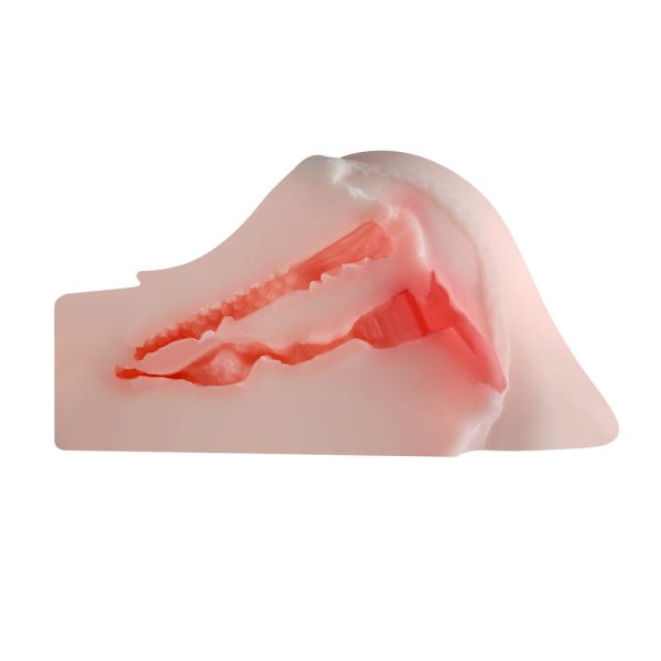 Masturbador realístico - Masturbador Cyberskin - Masturbador com vagina e ânus - Masturbador masculino - Masturbação solo - Brinquedo erótico realístico