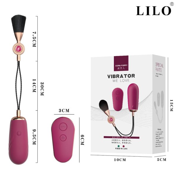 Vibrador cápsula Vibração e aquecimento Controle remoto vibrador Silicone e ABS Recarregável USB 12 modos de vibração Estimulador íntimo Prazer e sensações Brinquedo erótico Acessório para casais
