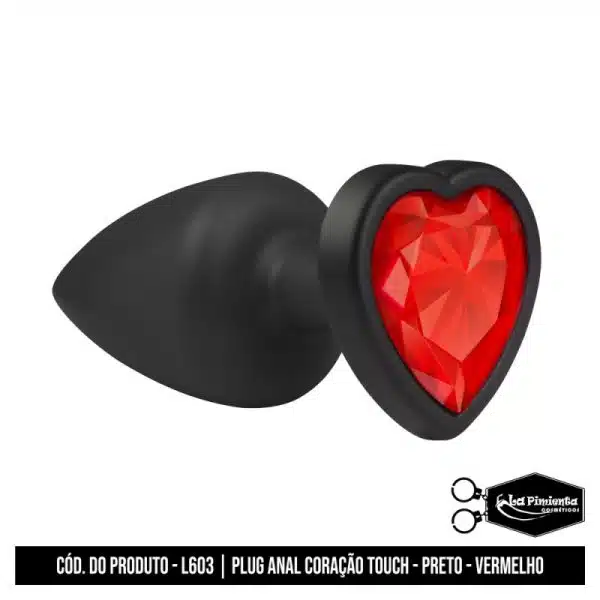 Plug anal Soft Touch Fantasias sexuais com glamour Acessório sexual para casais Preliminares intensificadas Segurança e prazer anal Design sofisticado de plug anal Sensibilidade aumentada na região anal Lubrificação para uso de plug anal Higienização de acessórios sexuais La Pimienta produtos eróticos Exploração de prazer anal Acessórios sexuais em polímero Masturbação com plug anal Dupla penetração facilitada Plug anal para homens e mulheres