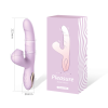 Vibrador Ponto G e Clitóris Vibrador Multifuncional Estimulador Clitoriano Vibrador Recarregável Vibrador com Modos de Batidinhas Vibrador de Silicone Brinquedo Sexual Ergonômico Vibrador para Mulheres Acessórios de Prazer Vibrador para Casais