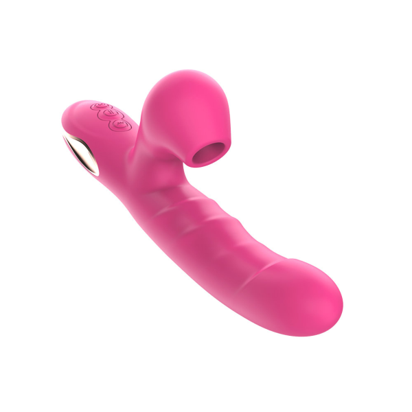 Vibrador Ponto G e Clitóris Vibrador Multifuncional Estimulador Clitoriano Vibrador Recarregável Vibrador com Modos de Batidinhas Vibrador de Silicone Brinquedo Sexual Ergonômico Vibrador para Mulheres Acessórios de Prazer Vibrador para Casais