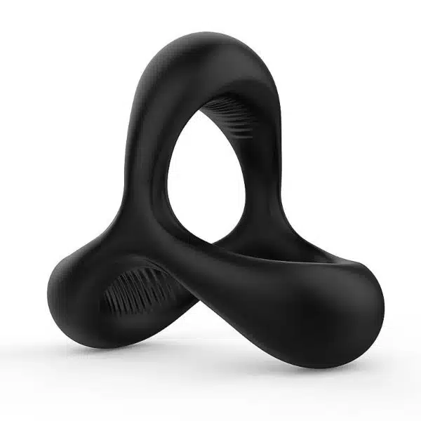 Anel Peniano Black Rider Acessório Sexual Masculino Silicone Premium Estimulação Adicional Ereções Duradouras Intensificação do Prazer Segurança e Conforto Resistente à Água Higiene e Durabilidade Versatilidade Aquática