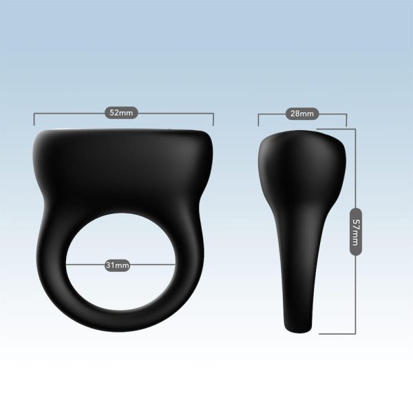 Anel peniano Estimulador clitoriano Anel peniano recarregável Anel peniano com vibração 9 modos de vibração Silicone de alta qualidade Anel peniano confortável Estimulação intensa Produtos íntimos discretos Anel peniano hipoalergênico Silicone e ABS Produtos de prazer Privacidade garantida Embalagens neutra