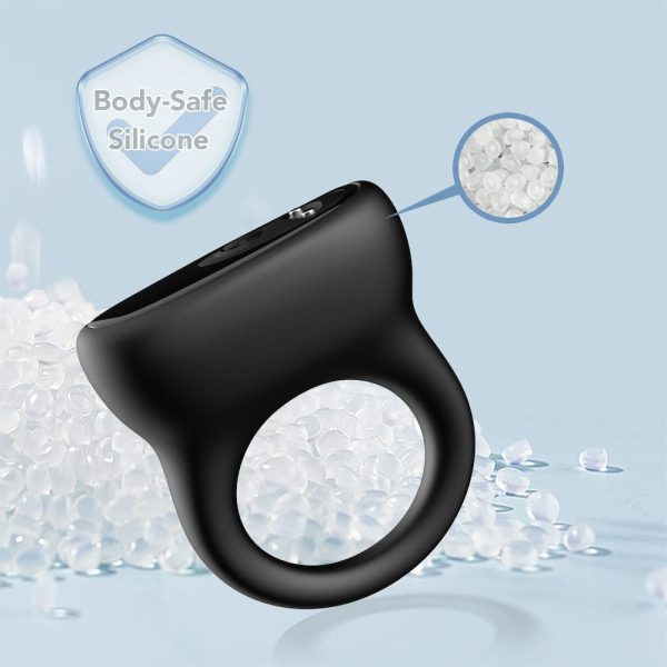 Anel Peniano em Silicone com Estimulador Clitoriano Recarregável - Image 12