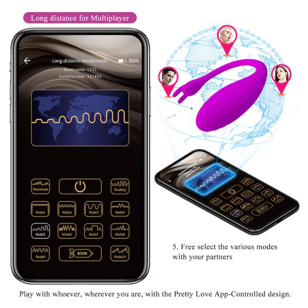Bullet Catalina Vibrador Bluetooth Vibrador Longa Distância Vibrador Controlado por APP Vibrador 12 Modos de Vibração Vibrador Silicone Vibrador Recarregável USB Vibrador Personalizável Vibrador Portátil Brinquedo Sexual Moderno