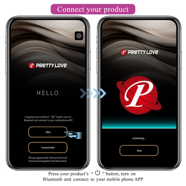 Bullet Catalina com 12 modos de vibração - Bluetooth - Longa Distância Control – APP - PRETTY LOVE - Image 18
