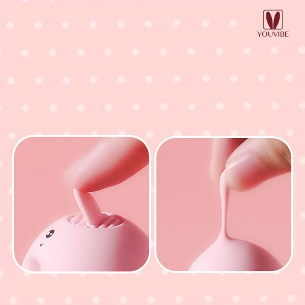 Estimulador clitoriano Vibrador clitoriano Estimulador em formato de porco Sweet Pig YOUVIBE Estimulador clitoriano recarregável Estimulador de clitóris Vibrador com 10 modos de estimulação Estimulador de silicone Brinquedo íntimo discreto Estimulador clitoriano portátil Estimulador clitoriano USB Estimulador clitoriano seguro Estimulador clitoriano hipoalergênico Estimulador clitoriano potente Estimulador clitoriano divertido