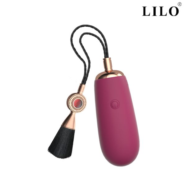 Vibrador em formato de cápsula Vibrador com pincel na ponta Vibrador com textura leve Vibrador LILO 12 modos de vibração Função de aquecimento Controle remoto vibrador Vibrador recarregável USB Estimulação precisa Produtos íntimos discretos Vibrador hipoalergênico Silicone e ABS Produtos de prazer Privacidade garantida Embalagens neutras