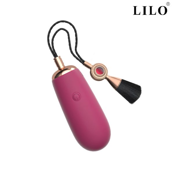 Vibrador em formato de cápsula Vibrador com pincel na ponta Vibrador com textura leve Vibrador LILO 12 modos de vibração Função de aquecimento Controle remoto vibrador Vibrador recarregável USB Estimulação precisa Produtos íntimos discretos Vibrador hipoalergênico Silicone e ABS Produtos de prazer Privacidade garantida Embalagens neutras