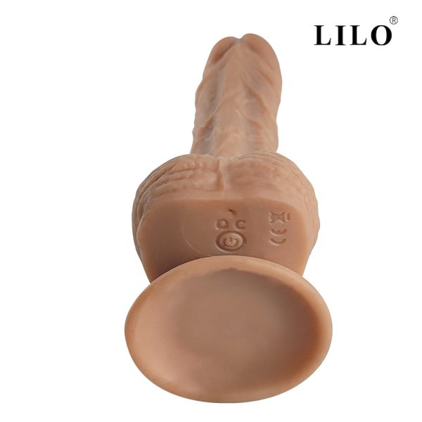 Pênis realistico com glande saltada, escroto e ventosa resistente - LILO - Image 13