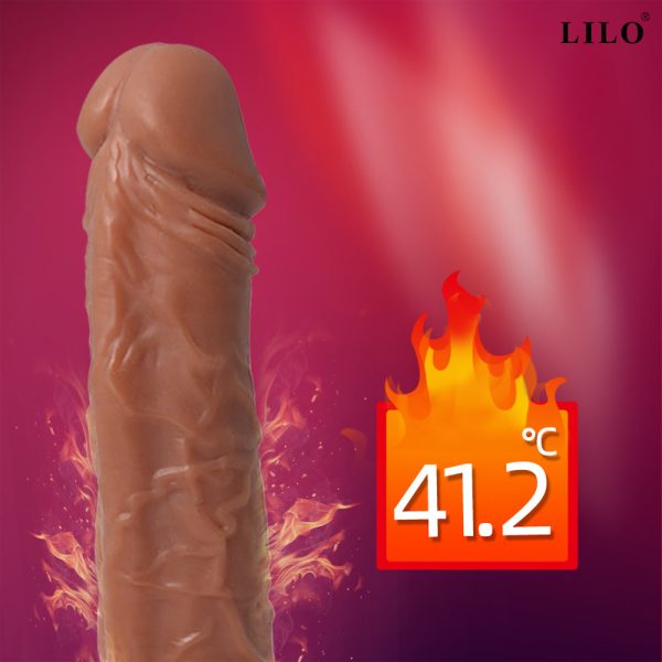 Pênis realistico com glande saltada, escroto e ventosa resistente - LILO - Image 10