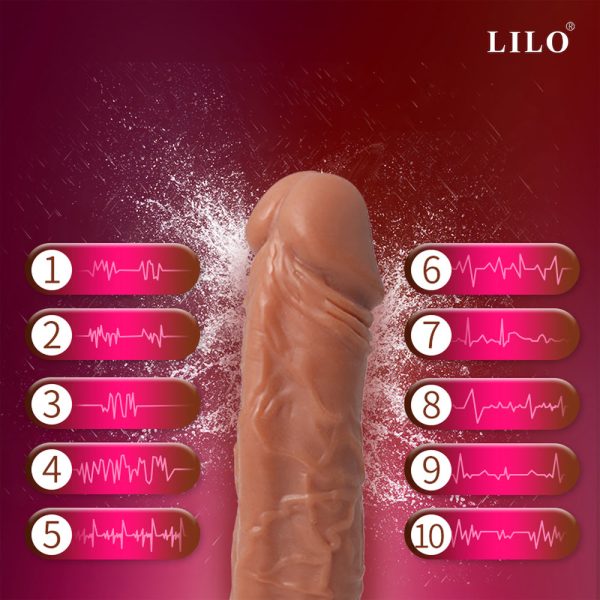 Pênis realistico com glande saltada, escroto e ventosa resistente - LILO - Image 9
