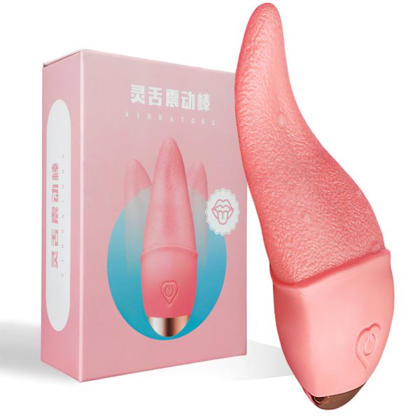 Vibrador clitoriano em formato de língua com 10 modos de vibração - Image 15