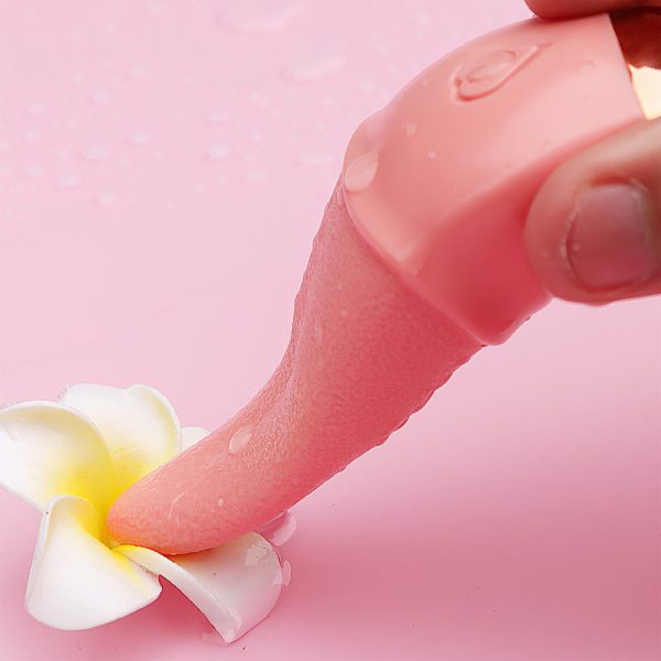 Vibrador clitoriano em formato de língua com 10 modos de vibração - Image 14
