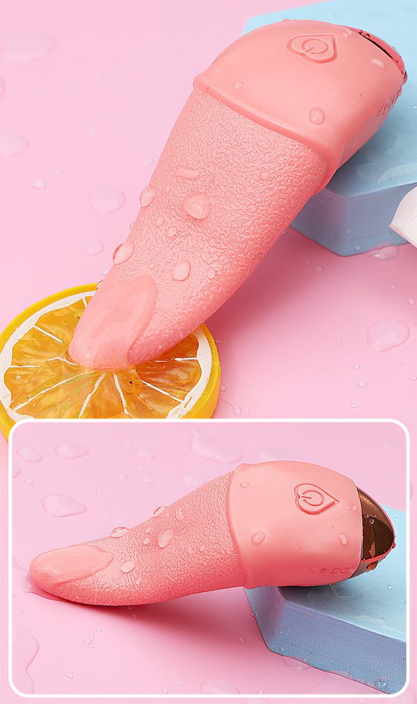 Vibrador clitoriano em formato de língua com 10 modos de vibração - Image 7