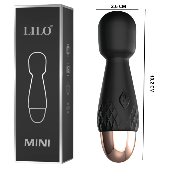 Mini Massageador Corporal Recarregável - 10 Modos de Vibração - Image 3